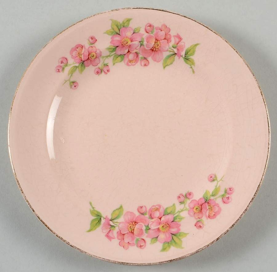 Blossom Time Bread & Butter Plate by Royal (USA)-1