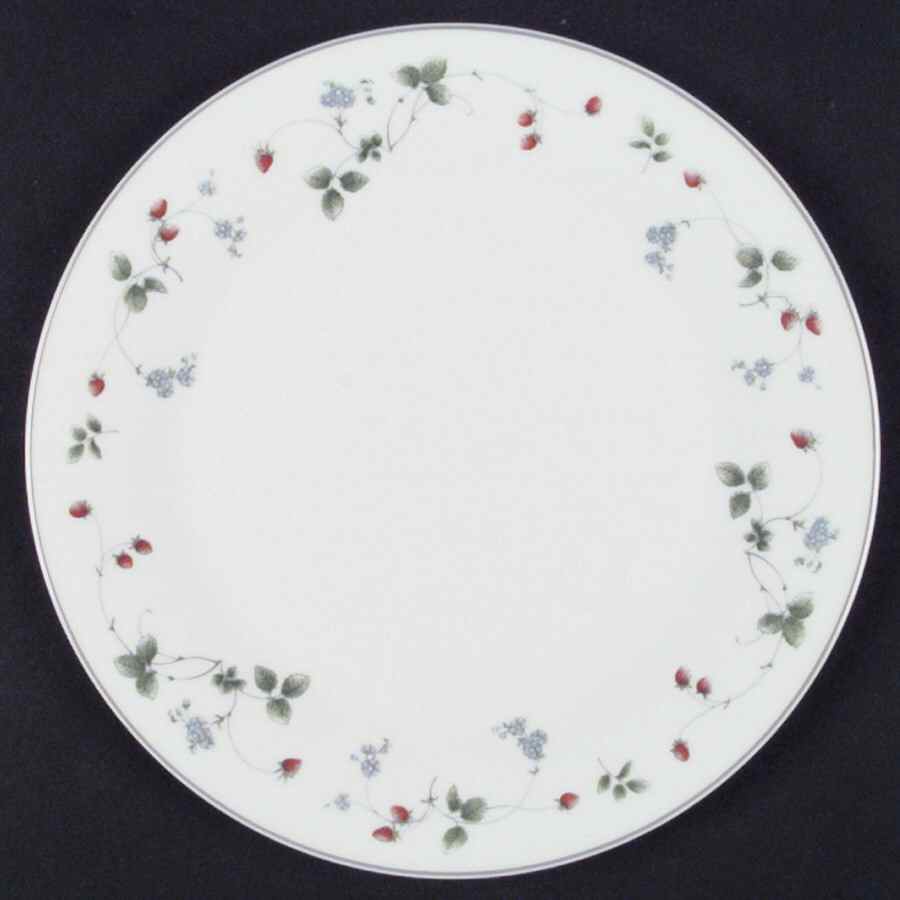 Strawberry Fayre Red Salad Plate by Royal Doulton-1