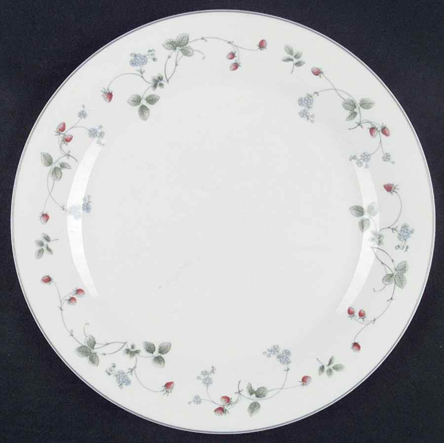 Strawberry Fayre Red Dinner Plate by Royal Doulton-1