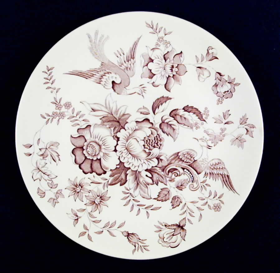 Atherstone Brown Dinner Plate by Ridgway (Ridgways)-1