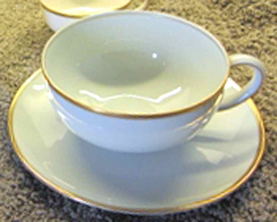ROT156 Flat Cup & Saucer Set by Royal Tettau-1