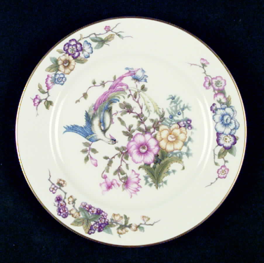 Phoenix (U.S. Zone, Gold Trim, No Verge) Bread & Butter Plate by Rosenthal - Continental-1