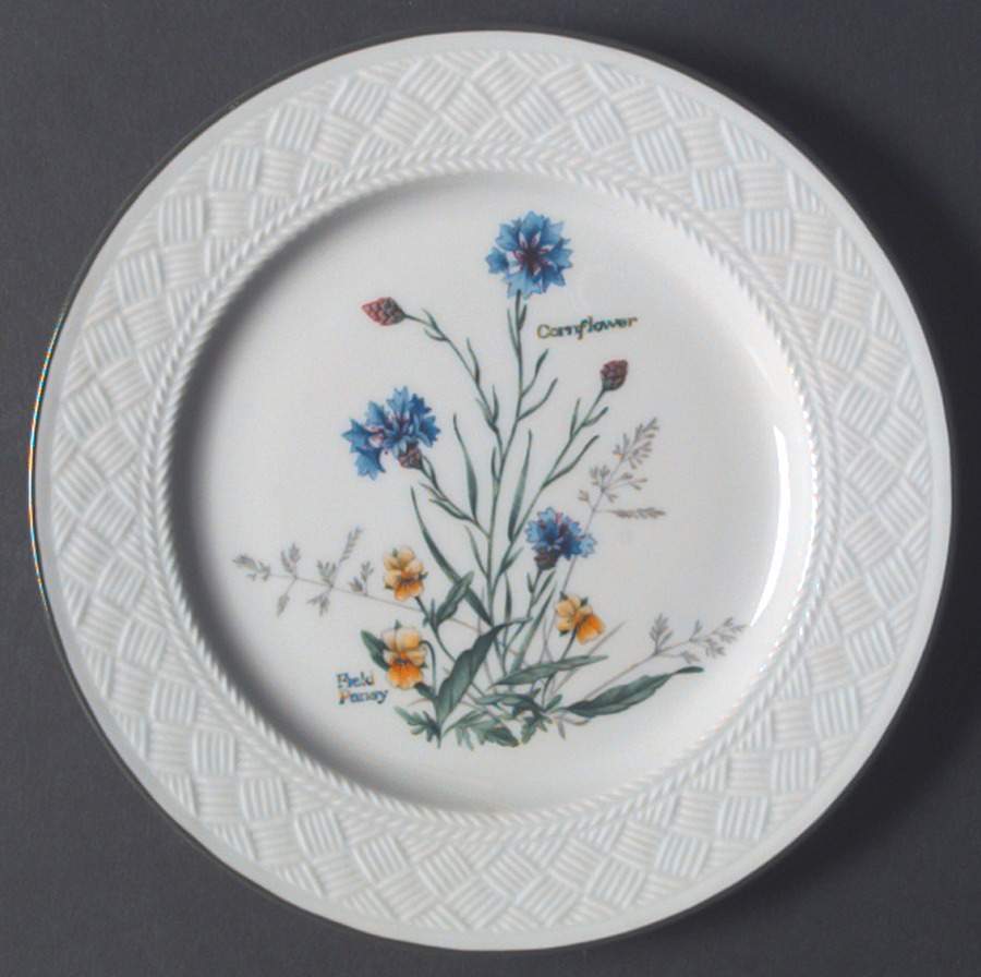 Somerset Flowers Salad Plate by Royal Worcester-1