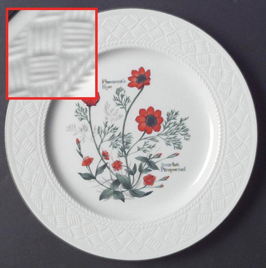 Somerset Flowers Salad Plate by Royal Worcester-1