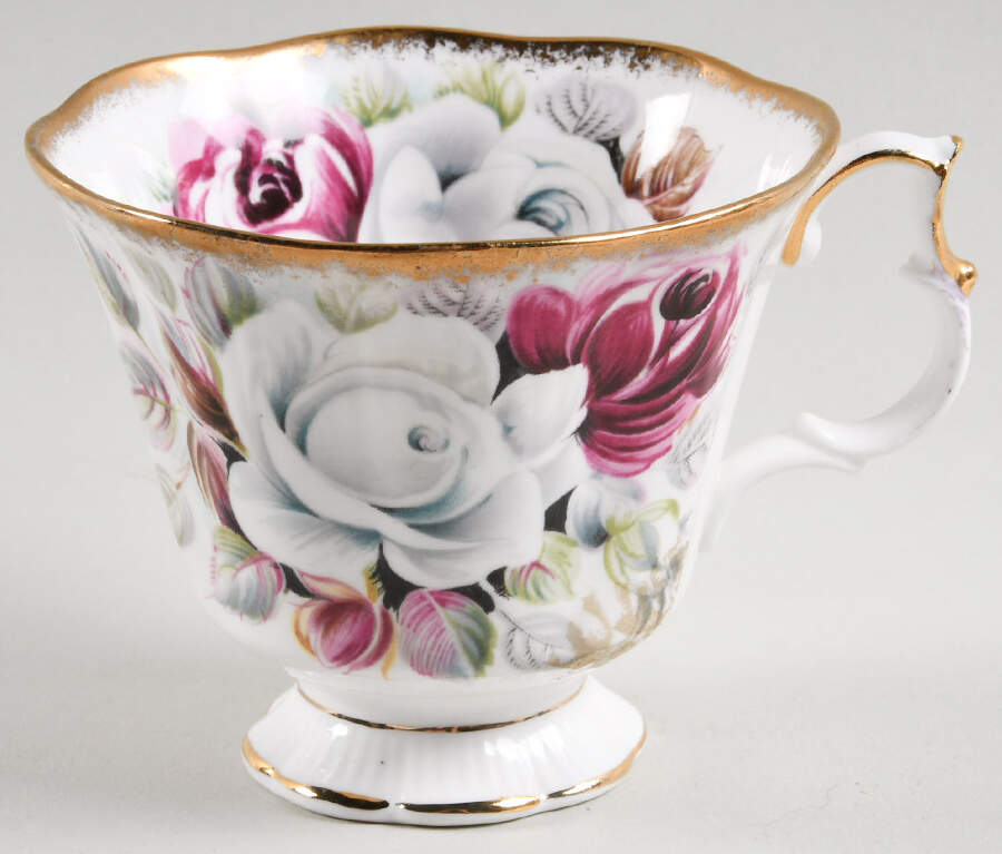 Summer Bounty Series Footed Cup by Royal Albert-1
