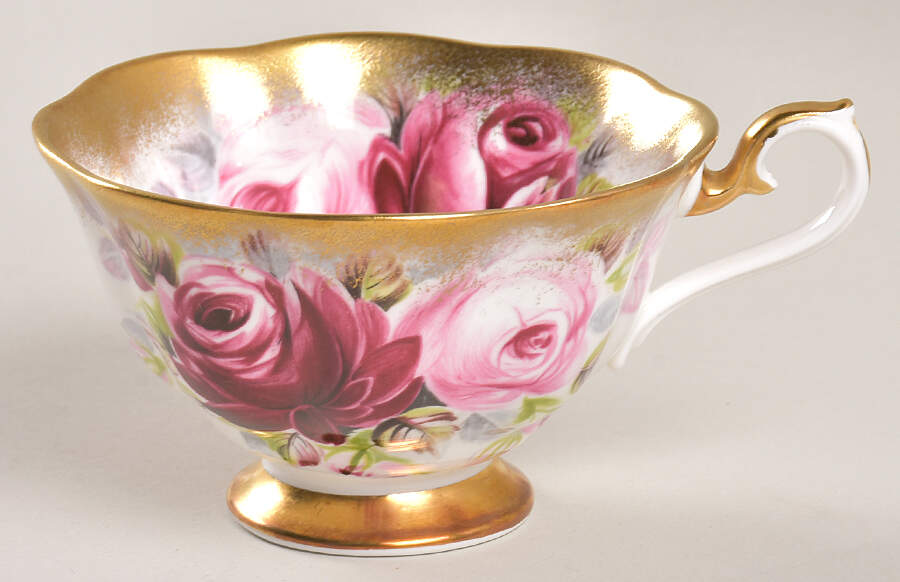 Summer Bounty Series Footed Cup by Royal Albert-1