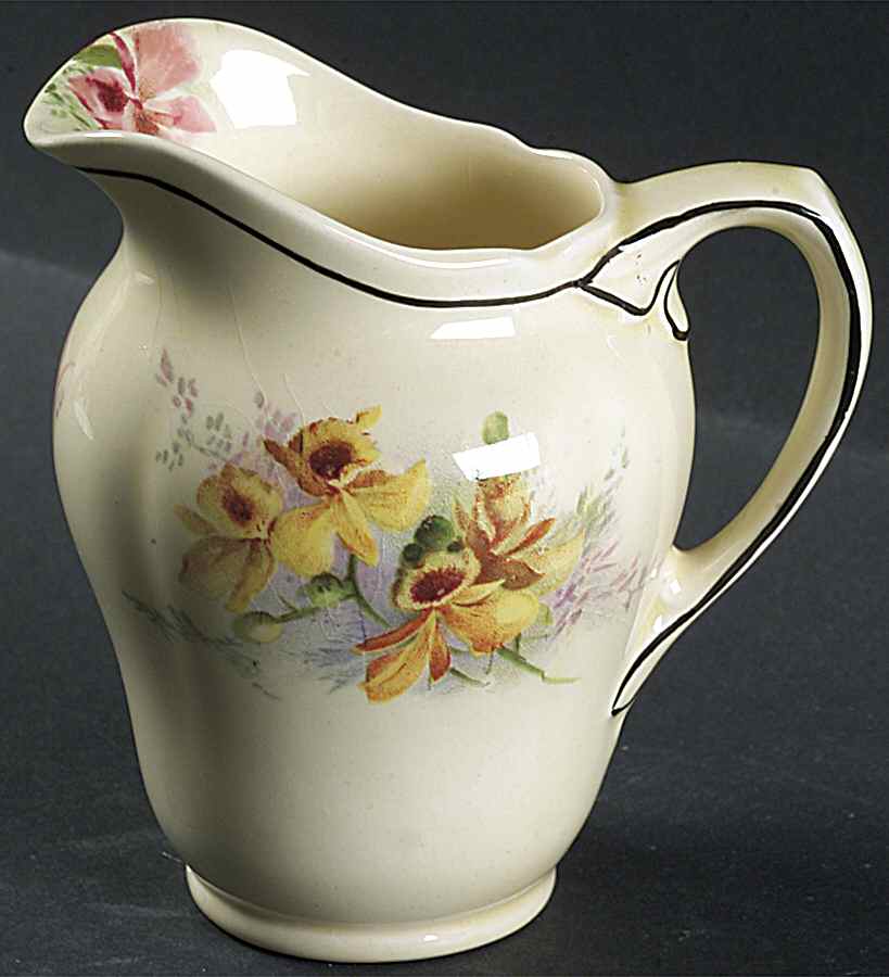 Orchid Creamer by Royal Doulton-1