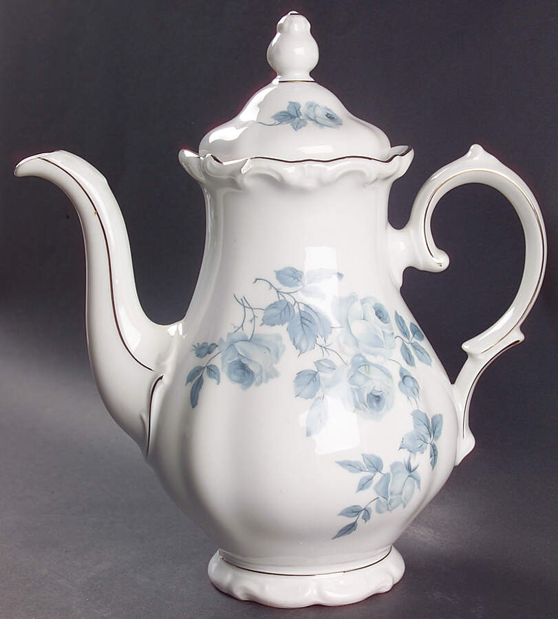 Summer Evening Coffee Pot & Lid by Royal M (Bavaria)-1