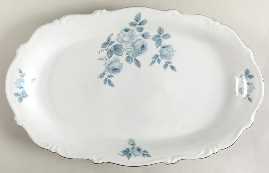 Summer Evening 15" Oval Serving Platter by Royal M (Bavaria)-1