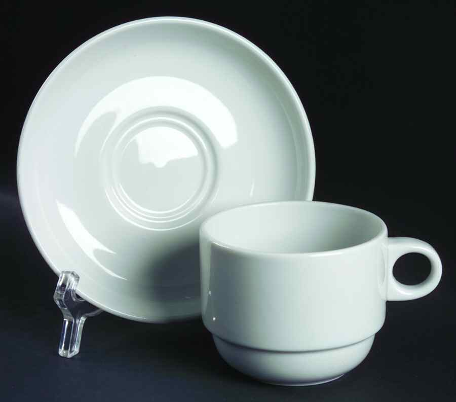 R745 Flat Cup & Saucer Set by Rosenthal - Continental-1