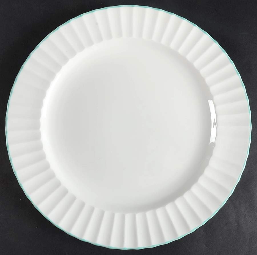 Warmstry Green 12" Chop Plate (Round Platter) by Royal Worcester-1