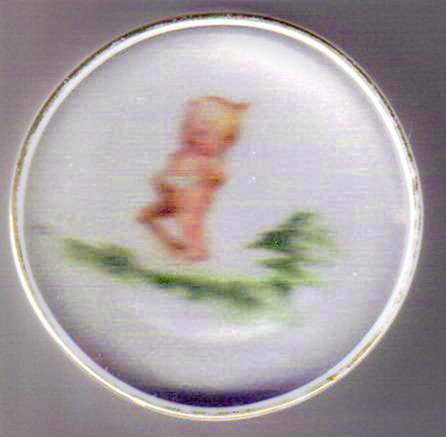 Kewpie Butter Pat by Beyer & Bock-1