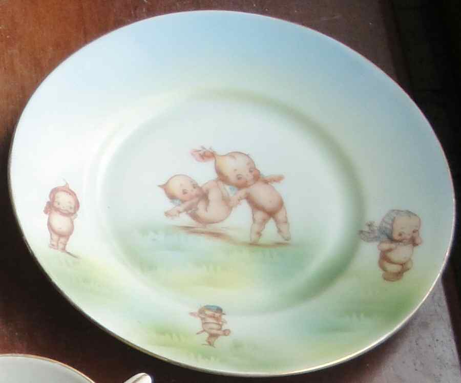 Kewpie Bread & Butter Plate by Beyer & Bock-1