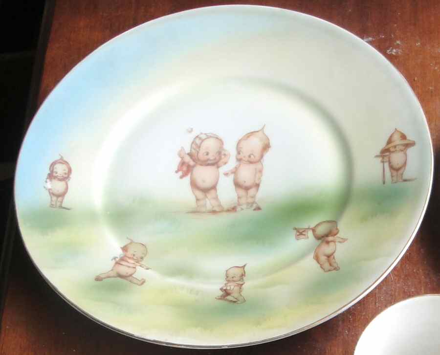 Kewpie Dinner Plate by Beyer & Bock-1