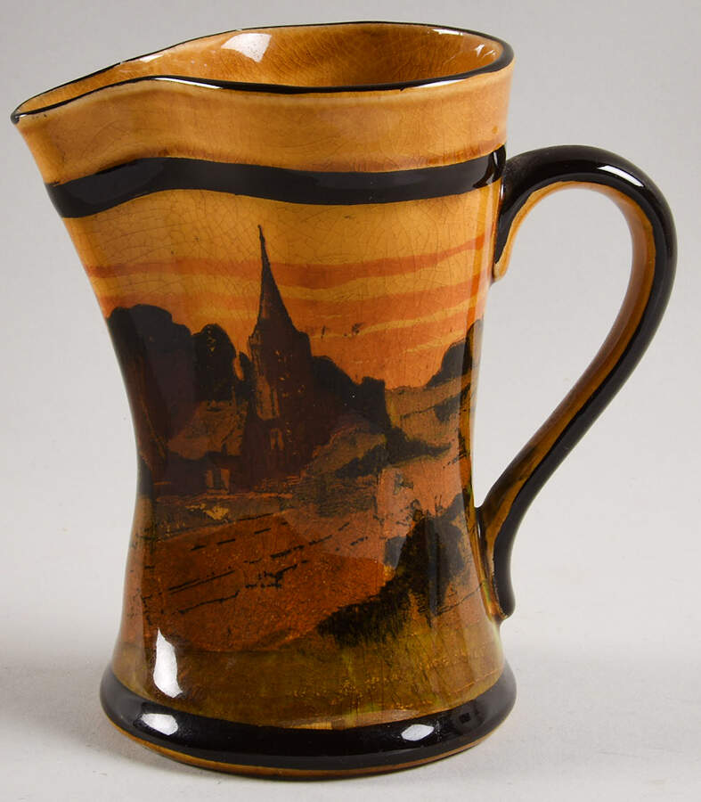 Rural Churches Tudor Jug by Royal Doulton-1