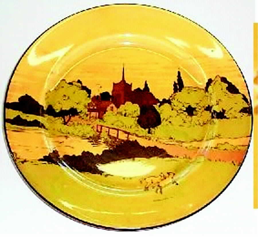 Rural Churches Dinner Plate by Royal Doulton-1