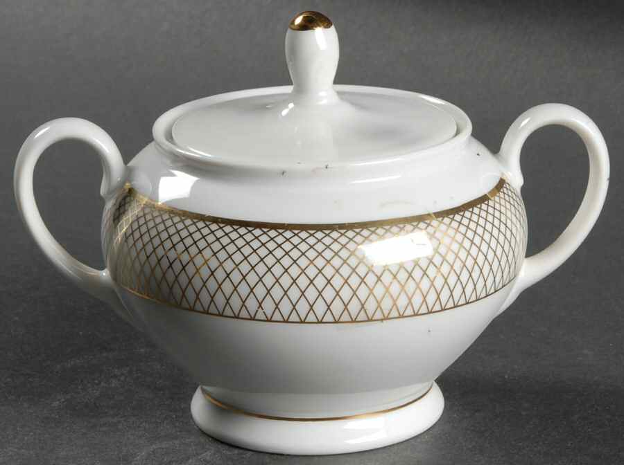 Siam Gold Sugar Bowl & Lid by Rosenthal - Continental-1