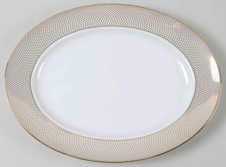 Siam Gold 12" Oval Serving Platter by Rosenthal - Continental-1