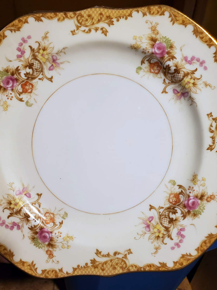RNS15 Square Salad Plate by Ransom (Japan)-1
