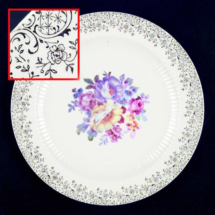 Royal Bouquet Dinner Plate by Royal (USA)-1