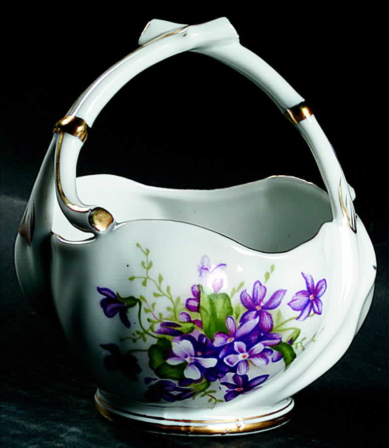 Spring Violets Small Basket by Rossetti-1