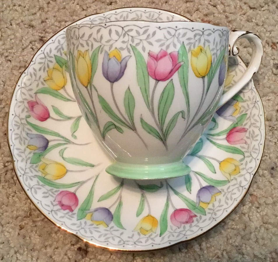 Aylesbury Footed Cup & Saucer Set by Royal Grafton-1