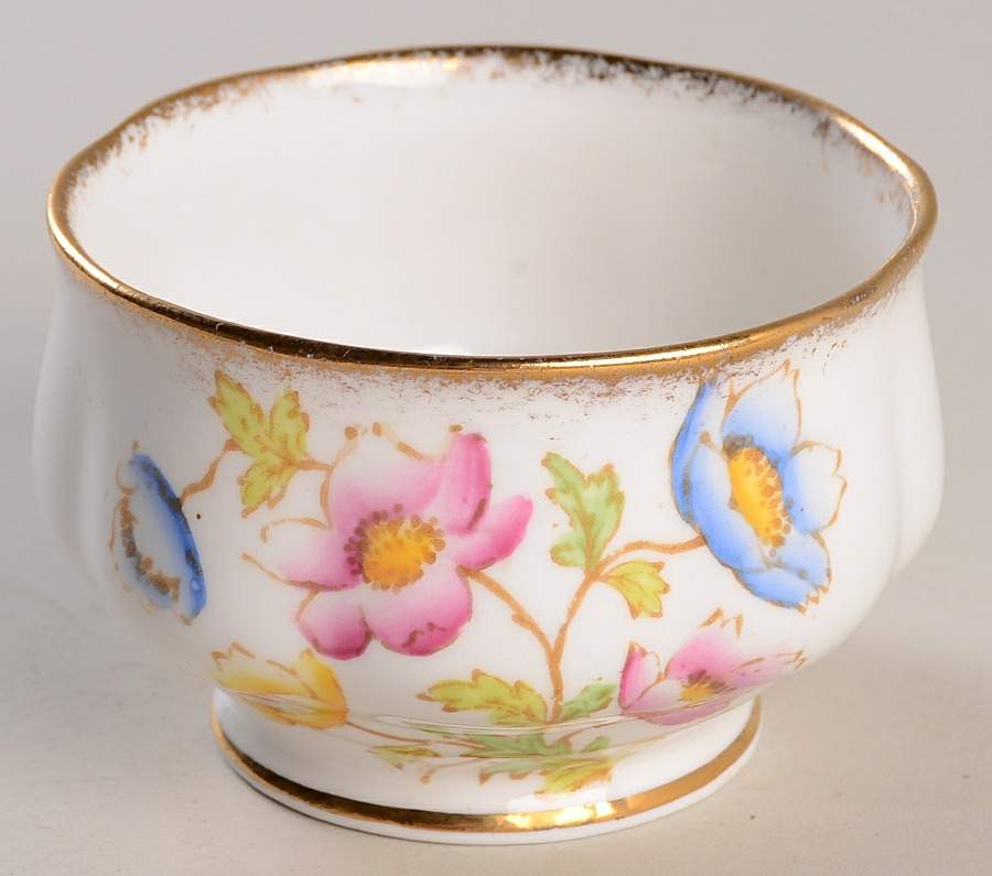 Anemone Mini Open Sugar Bowl by Royal Albert-1