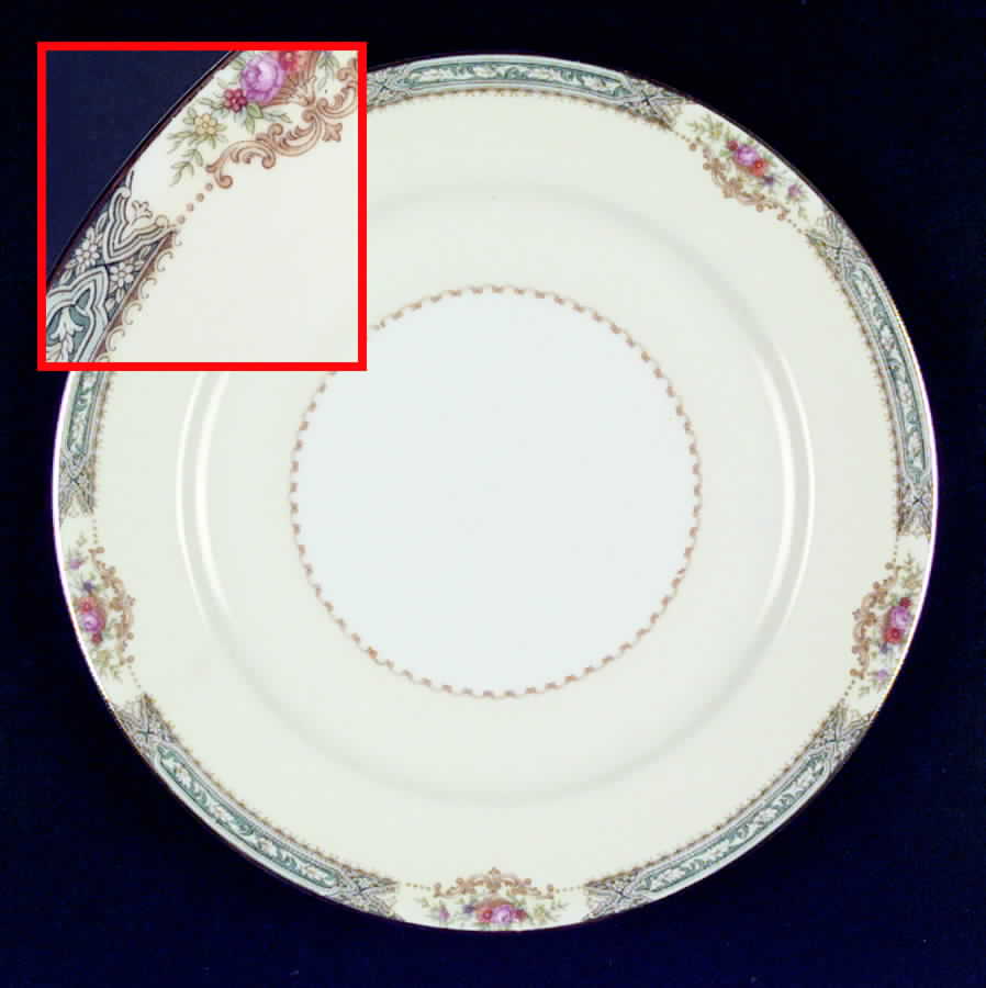 Annette Dinner Plate by Rose (Japan)-1