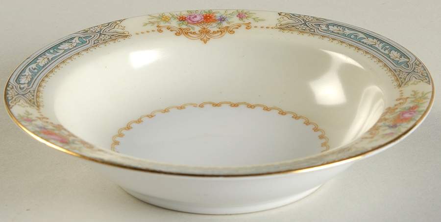 Annette Rim Fruit/Dessert (Sauce) Bowl by Rose (Japan)-1