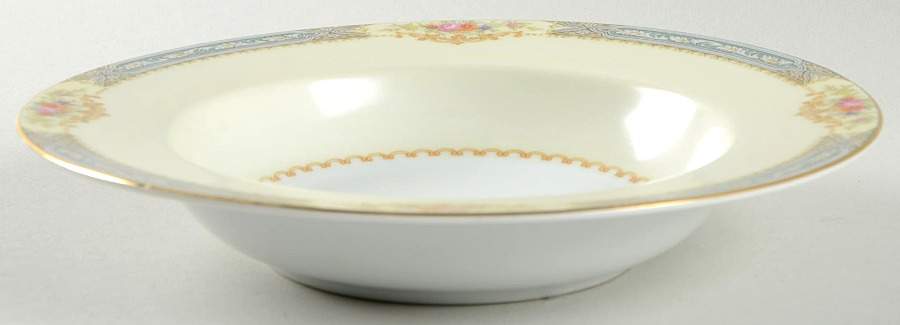 Annette Rim Soup Bowl by Rose (Japan)-1