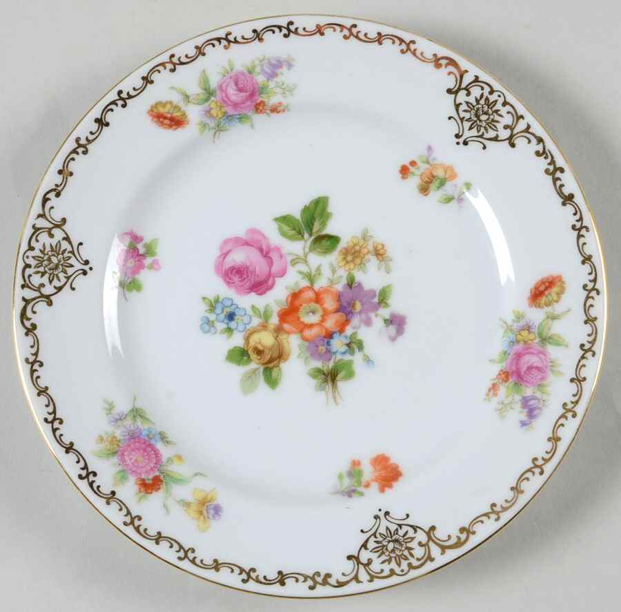 Julia Bread & Butter Plate by Rose (Japan)-1