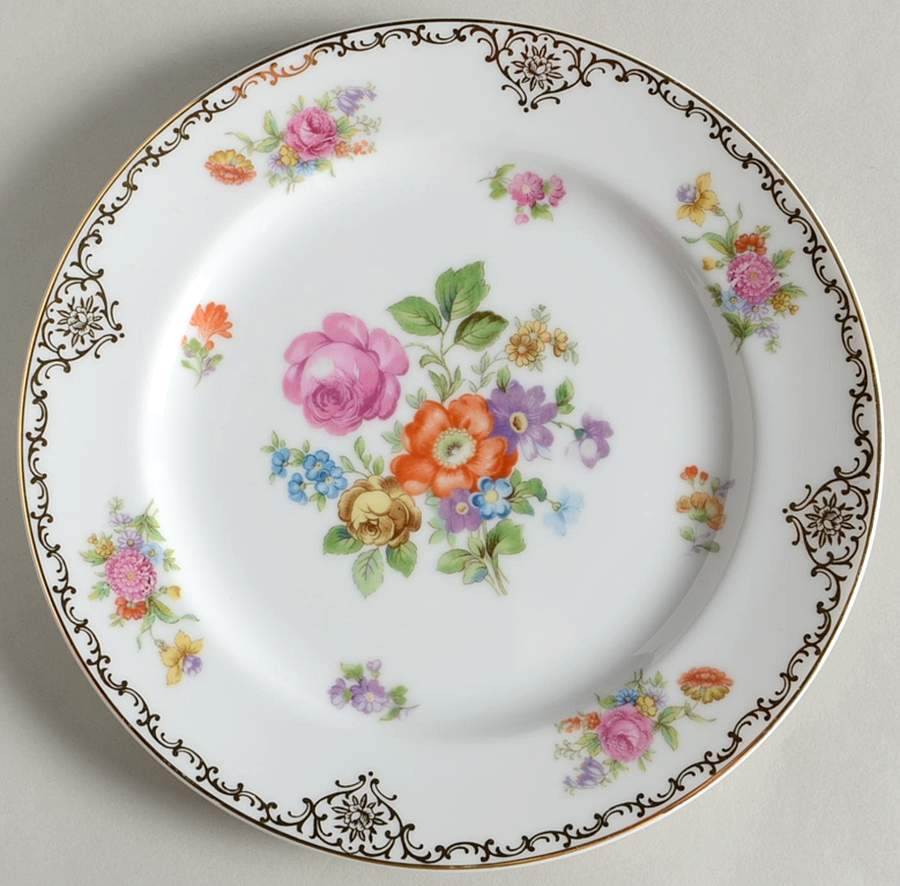 Julia Salad Plate by Rose (Japan)-1