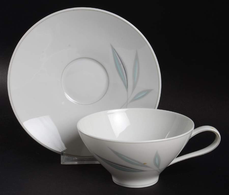 3461 Flat Cup & Saucer Set by Rosenthal - Continental-1