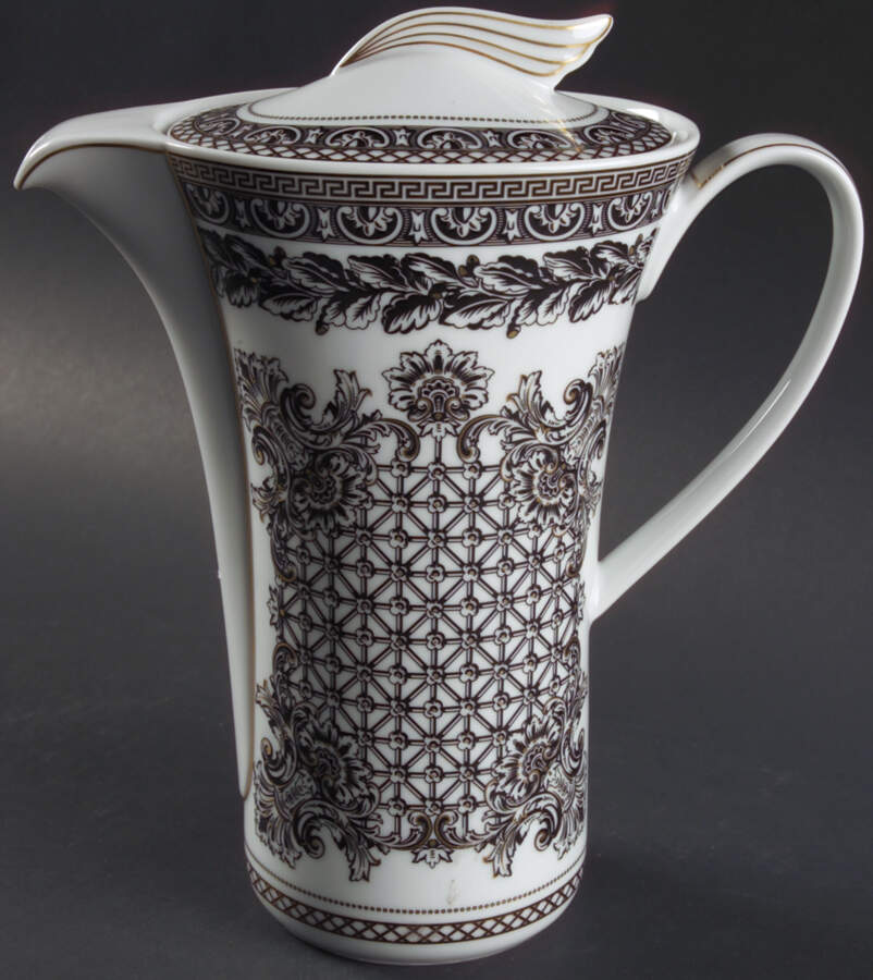 Marqueterie Coffee Pot & Lid by Rosenthal - Continental-1