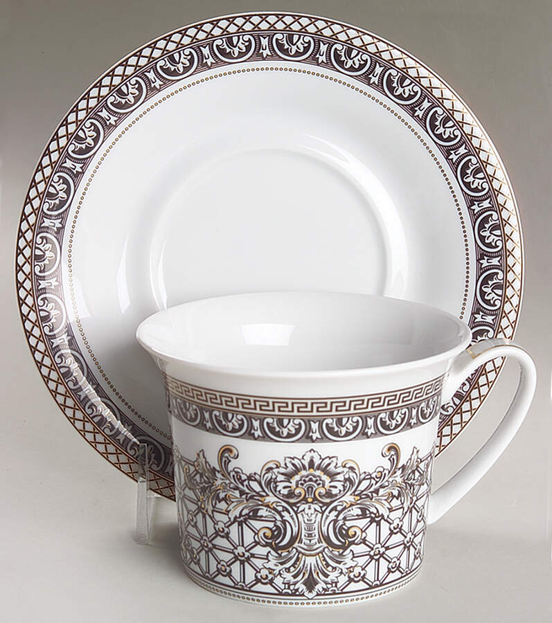 Marqueterie Breakfast Cup & Saucer Set by Rosenthal - Continental-1