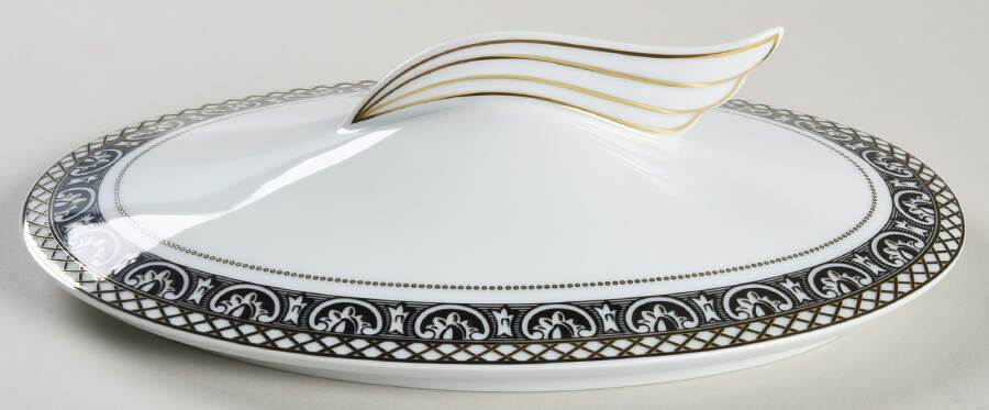 Marqueterie Lid for Tureen by Rosenthal - Continental-1