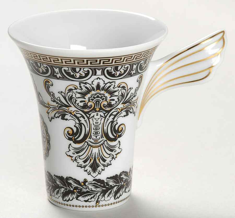 Marqueterie Flat Demitasse Cup by Rosenthal - Continental-1