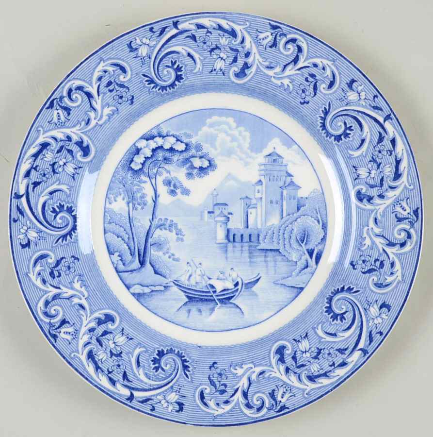 Venice Salad Plate by Ridgway (Ridgways)-1