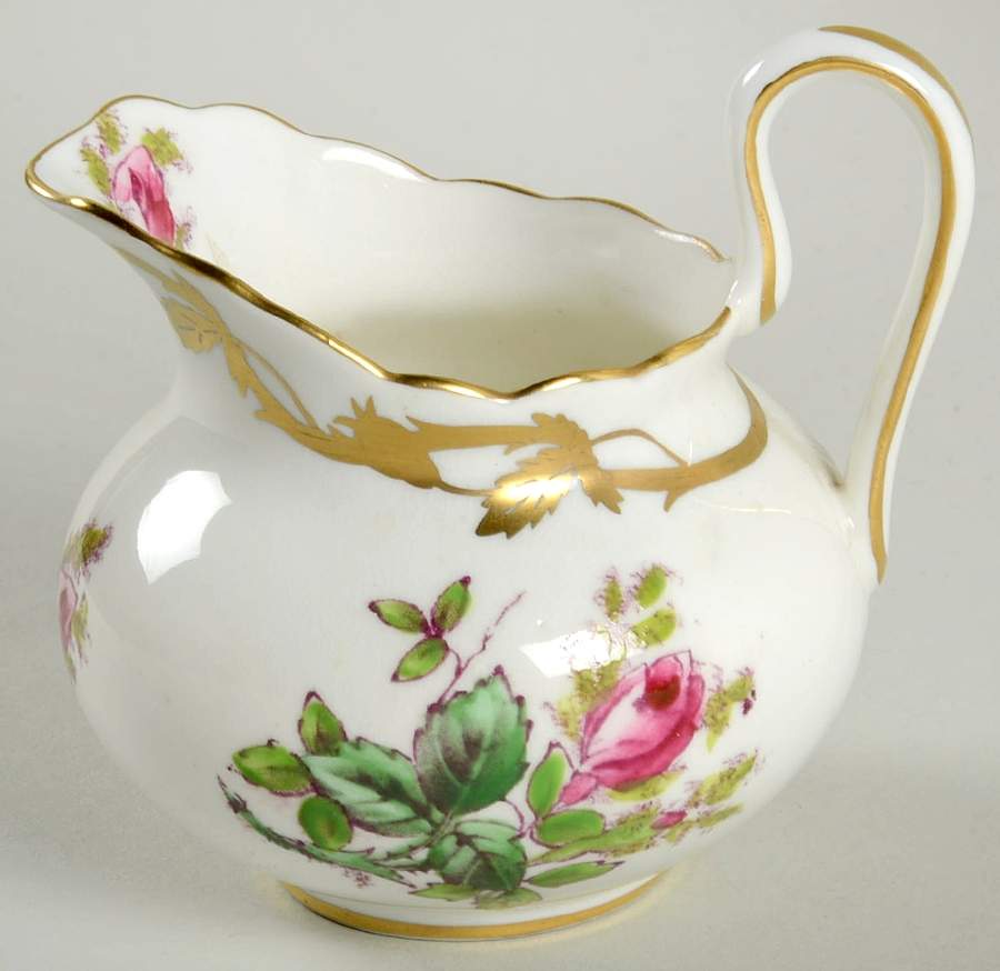 Moss Rose Mini Creamer by Royal Chelsea-1