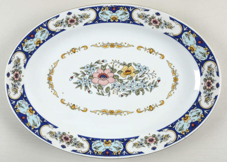 RSA7 14" Oval Serving Platter by Red Sea-1