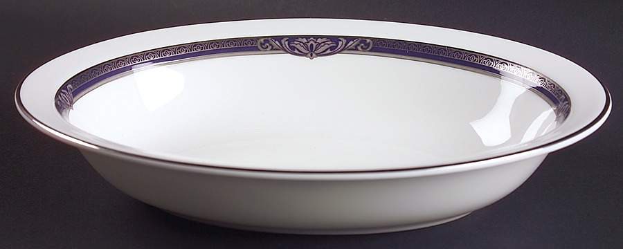Byron 10" Oval Vegetable Bowl by Royal Doulton-1