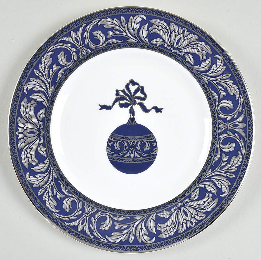 Byron Holiday Salad Plate by Royal Doulton-1
