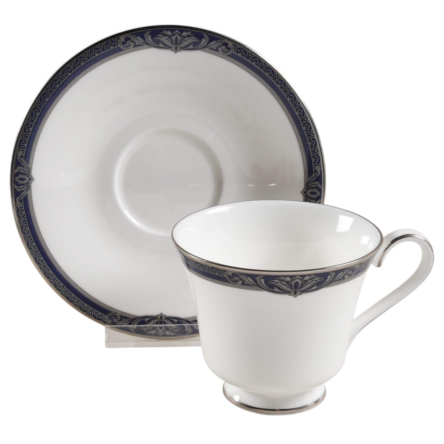 Byron Footed Cup & Saucer Set by Royal Doulton-1