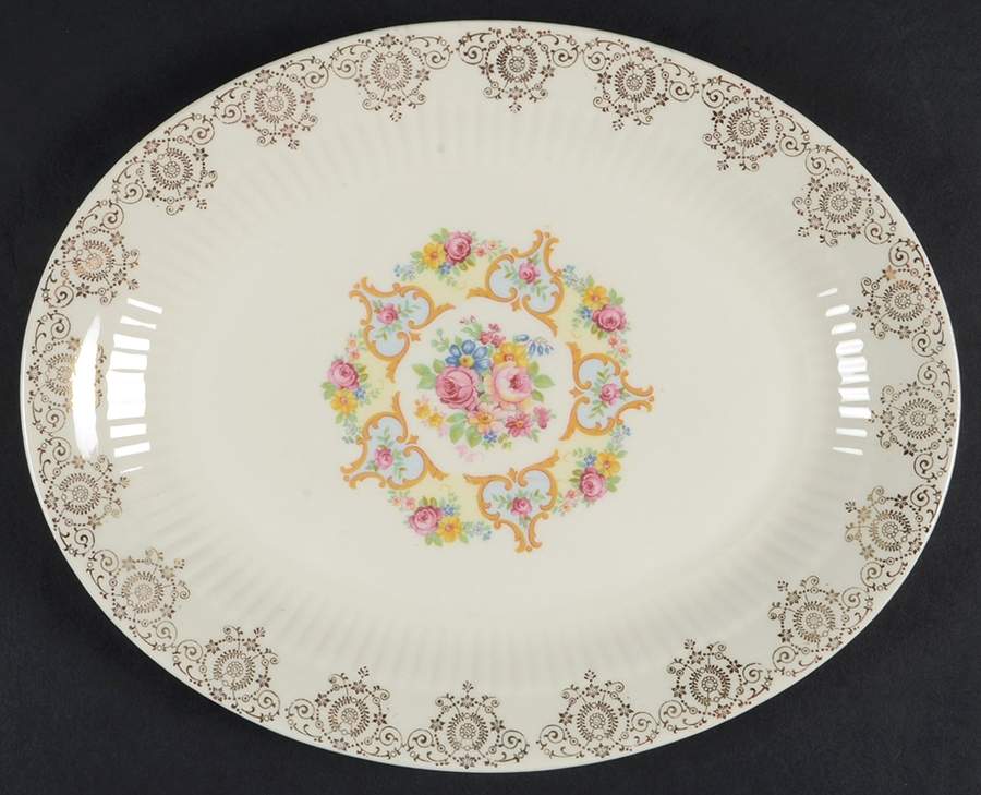 RYL106 11" Oval Serving Platter by Royal (USA)-1