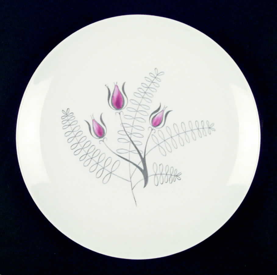 Tanglewood Pink Dinner Plate by Royal (USA)-1