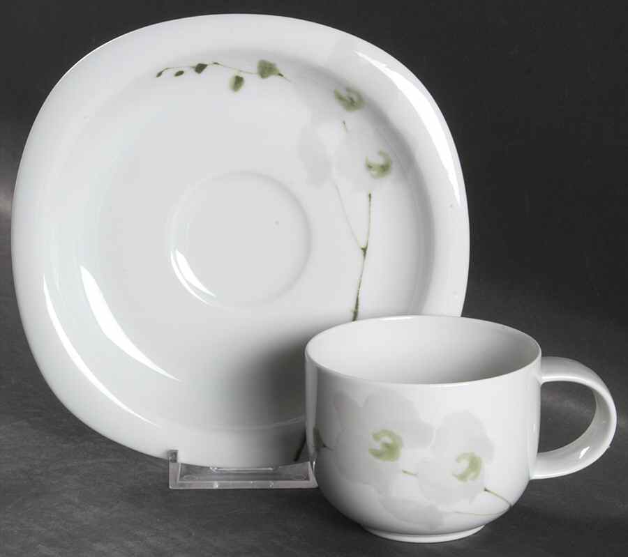 Rangoon Flat Cup & Saucer Set by Rosenthal - Continental-1