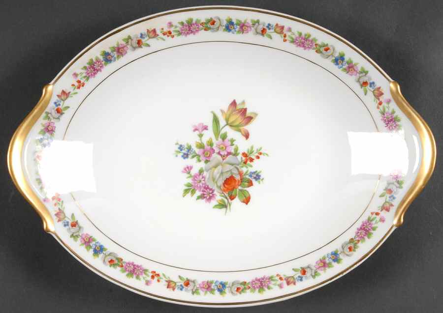 RYD13 11" Oval Serving Platter by Raynaud-1