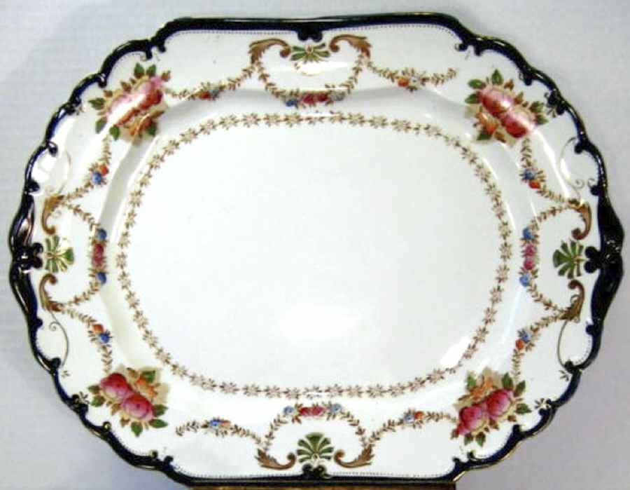 Louvre 16" Oval Serving Platter by Ridgway (Ridgways)-1