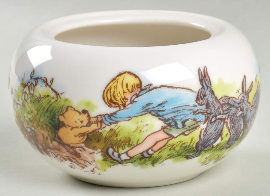 Classic Pooh Sugar Bowl No Lid by Royal Doulton-1