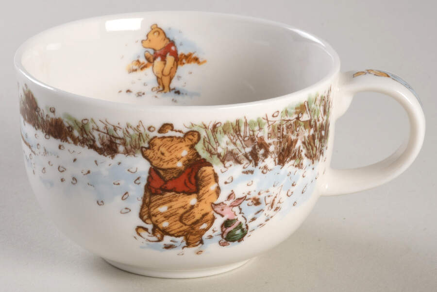 Classic Pooh Flat Cup by Royal Doulton-1